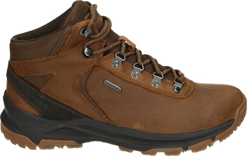 Merrell J500121 ERIE MID WP Heren Wandelschoenen - Cognac