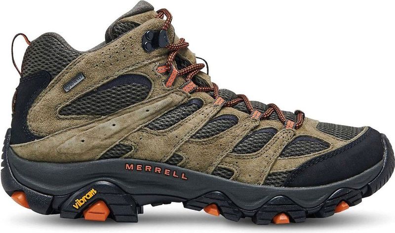 Merrell - Moab 3 Mid - Wandelschoenen - Grijs - GORE-TEX - Vibram