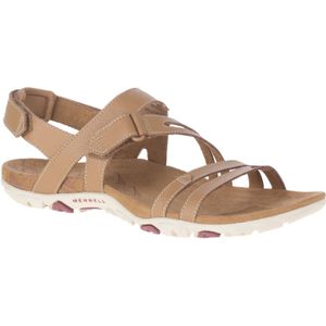 Sportief - Sandalen - Tobacco/Pomegranate - Leer - Klittenbandsluiting