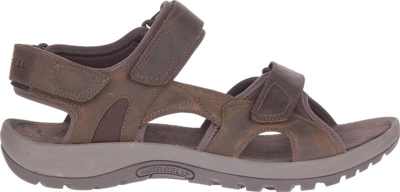 Merrell - Sandalen - Donkerbruin - M-Select Grip Rubber Zool
