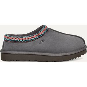 UGG - Tasman - Pantoffels - Dark Grey - Suède - Sheep Skin