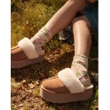 UGG - W Funkette - Leren Schoenen - Bruin - Casual - Homewear