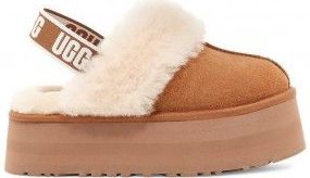UGG - W Funkette - Leren Schoenen - Bruin - Casual - Homewear