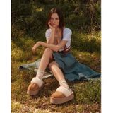 UGG - Funkette - Pantoffel - Brown - Shearling/Suede