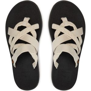 Teva W Voya Zillesa Dames Slippers - Wit Zwart