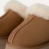 UGG W Disquette Dames Sloffen Chestnut
