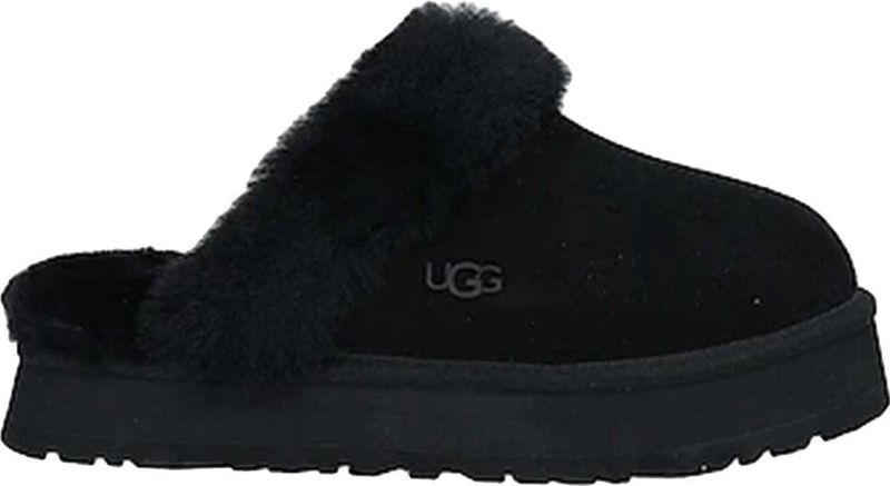 UGG - Disquette Slipper - Zwart - Suède