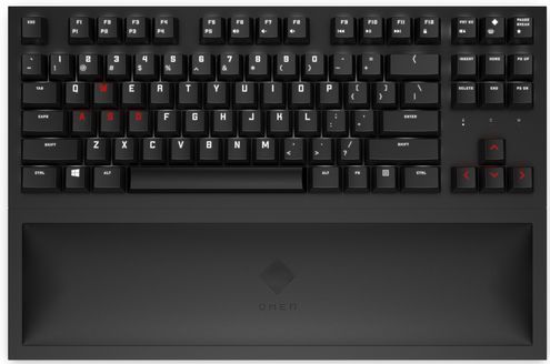 HP OMEN Spacer Wireless TKL Keyboard toetsenbord Gamen RF Draadloos QWERTY Engels Zwart