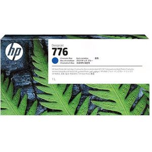 HP 776 1-liter Chromatic Blue DesignJet Ink Cartridge inktcartridge 1 stuk(s) Origineel Hoog (XL) rendement Blauw