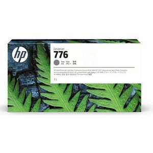 HP 776 1-liter Gray DesignJet Ink Cartridge inktcartridge 1 stuk(s) Origineel Hoog (XL) rendement Grijs