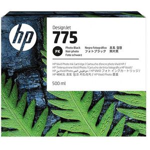 HP 775 500-ml Photo Black Ink Cartridge inktcartridge 1 stuk(s) Origineel Normaal rendement Foto zwart
