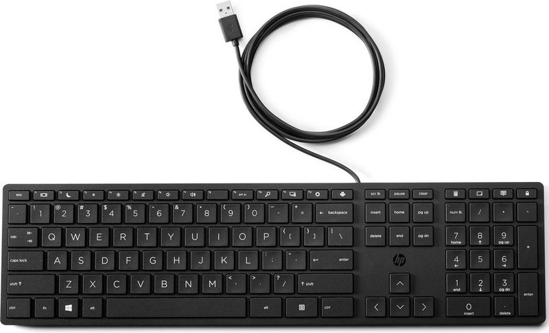 HP 320k Toetsenbord Qwerty Zwart