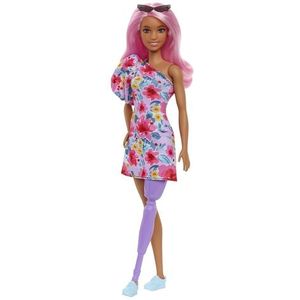 Barbie Fashionistas Doll - Jurk met Ã©Ã©n schouder