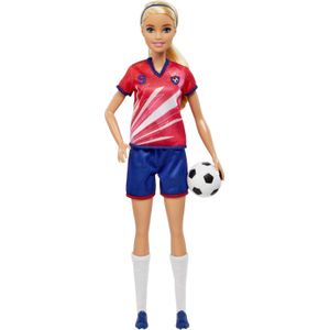 Barbie Careers Voetballer - Pop