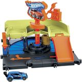Hot Wheels City Centrum Express Autowasstraat Speelset