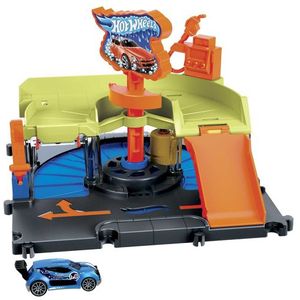 Hot Wheels City Centrum Express Autowasstraat Speelset