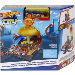 Hot Wheels City: Basis baanset - Hamburgerrestaurant