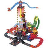 Hot Wheels City Nemesis Lab Gas Station Gorilla Aanval