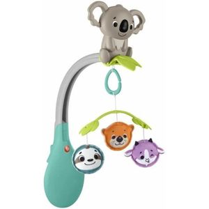 Fisher Price 3 In 1 Kalmeren & Spelen Mobiel Zilver