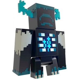 Mattel® Actionfigur Minecraft, The Warden, mit Licht & Geräuschen