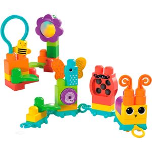 MEGA Bloks Beweeg en swing rups - 30 blokken - Bouwstenen met geluiden