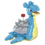 MEGA Pokémon Actiefiguur, bouwspeelgoed voor kinderen, Lapras met 527 onderdelen en beweging, bouwen en bewegen, 18 cm groot HKT26