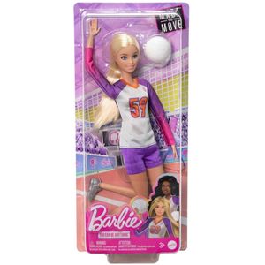 Barbie Made to Move Volleybalspeelster - Barbiepop