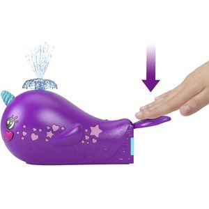Polly Pocket - Speelset - Boot, inclusief 2 micropoppen en 13 accessoires