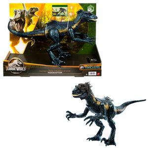 Mattel Jurassic World Opsporen en Aanvallen Indoraptor Actiefiguur, dinosaurusspeelgoed