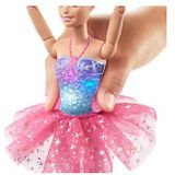 Barbie Pop | Magische ballerinapop | Blond haar | Lichtfunctie | Tiara en roze tutu | Ballet | Beweegbaar | Kinderspeelgoed, HLC25