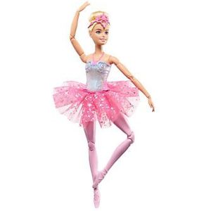 Barbie Dreamtopia - Barbiepop - Blonde ballerina met twinkelende lichten
