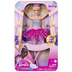 Barbie Dreamtopia - Barbiepop - Blonde ballerina met twinkelende lichten