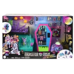 Monster High Studentenloungespeelset - Met Meubels En Accessoirespop