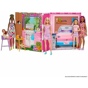 Barbie 65 jaar Vakantiehuis - Barbiepop - Barbiehuis