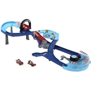 Disney Pixar Cars Disney en Pixar Cars Global Racers Cup - GRC Racebaan met Sprong Speelset