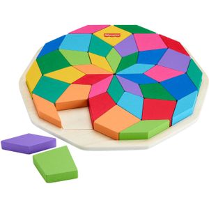 Fisher-Price Geometrische Houten Mandala - Puzzel