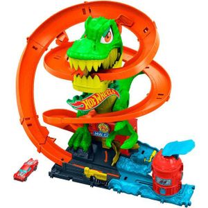 Mattel HW rinkinys „Dinozauras gaisrinėje“ (JBM73)
