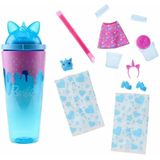 Barbie Pop Reveal Serie set met pop en accessoires, milkshake serie, geurige eenhoorn mode pop en huisdier, 8 verrassingen inclusief kleurverandering, JCN86