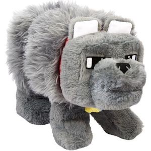 Mattel Minecraft Wolf FTR Pluche