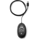 HP - Desktop 320M - Bedrade Muis - Zwart - Ergonomisch Ontwerp