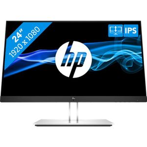 HP E-Series E24i G4 computer monitor 61 cm (24 inch) 1920 x 1200 Pixels WUXGA Zwart, Zilver