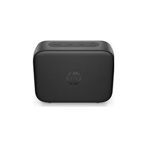 HP Bluetooth 350 luidspreker, draagbare audiobox met microfoon, Bluetooth en 3,5 mm AUX-verbinding, USB-C opladen, water- en stofdicht, compatibel met pc, tablet en smartphone,