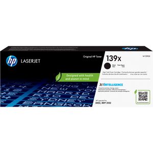 HP LaserJet 139X High Yield Black Original Toner Cartridge tonercartridge 1 stuk(s) Origineel Zwart