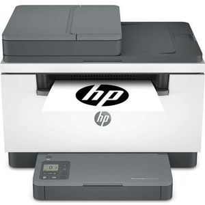 HP LaserJet M234sdwe All-in-One laserprinter - monochroom - 6 maanden Instant Ink inbegrepen bij HP+ (kopiëren, scannen, printen, automatische documentinvoer, voor- en achterkant, wifi), grijs, wit