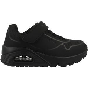 Skechers Uno-Air Blitz Jongens Sneakers - Zwart - Maat 36