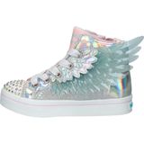 Skechers Twi Lites Unicorn Wings Meisjes Sneakers Zilver/Roze
