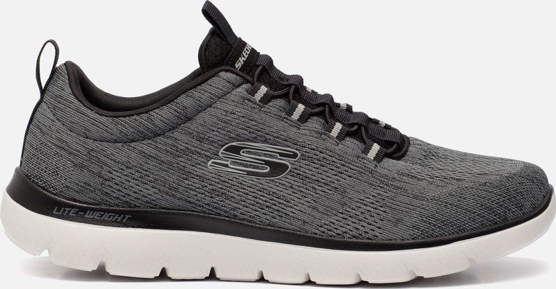 Skechers - Summits - Sneakers - Grijs - Textiel