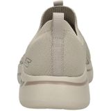 Skechers Go Walk Arch Fit Sneaker dames, Taupe Textiel Trim, 41 EU