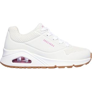 Skechers Sneakers - Meisjes - Wit Roze