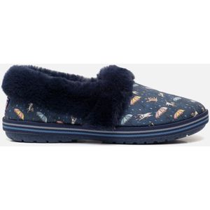 Skechers - BOBS Too Cozy - Pantoffels - Navy - Imitatiebond - Memory Foam